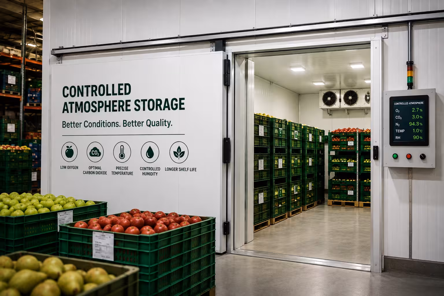 What Is Controlled Atmosphere Storage? A Complete Guide to Controlled Atmosphere (CA) Stores